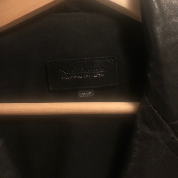 Mackage for Aritzia leather biker jacket - Picture 4 of 4